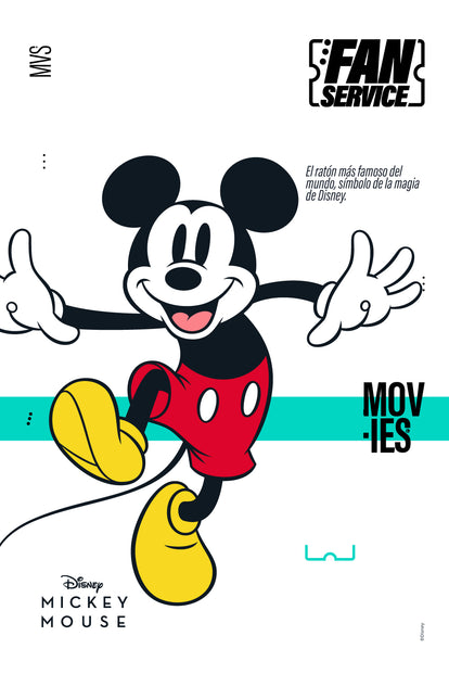  BERMUDA DE BAÑO DE MICKEY MULTICOLOR PARA HOMBRE