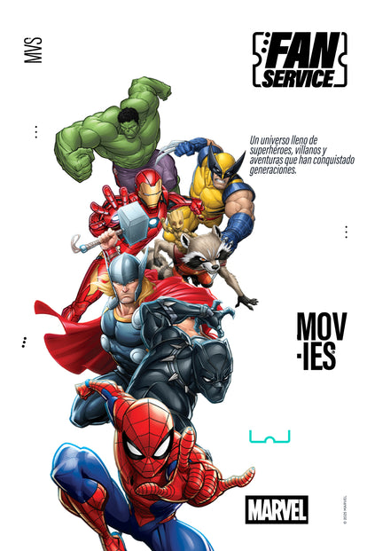  BERMUDA DE BAÑO DE MARVEL MULTICOLOR PARA HOMBRE