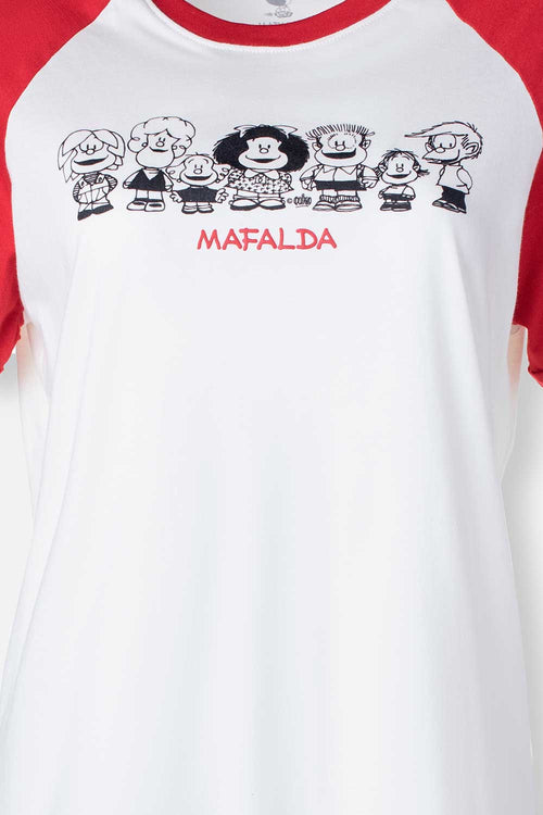 Card slide image -  POLERA DE MAFALDA REGULAR FIT PARA MUJER