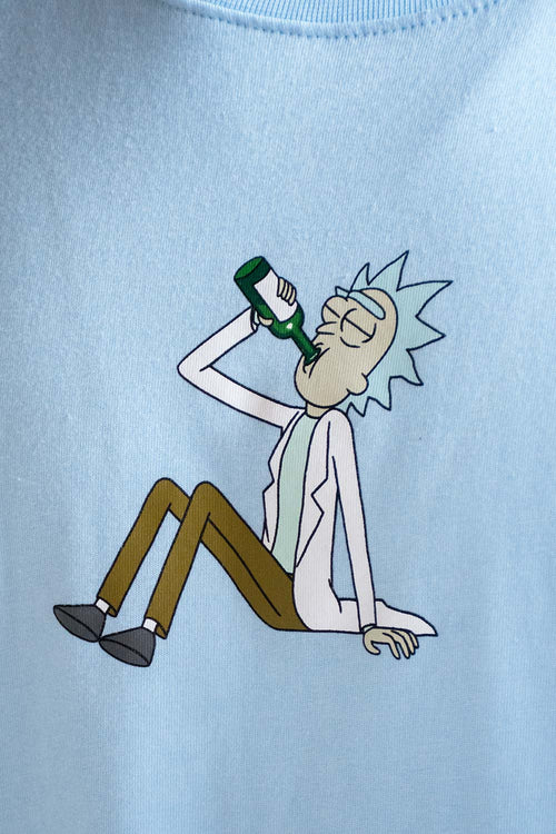 Card slide image -  POLERA DE RICK Y MORTY REGULAR FIT PARA HOMBRE