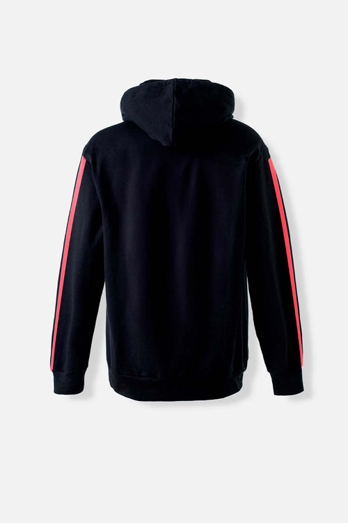 Card slide image -  POLERONES DE DEADPOOL CERRADO CON CAPUCHA NEGRO PARA HOMBRE