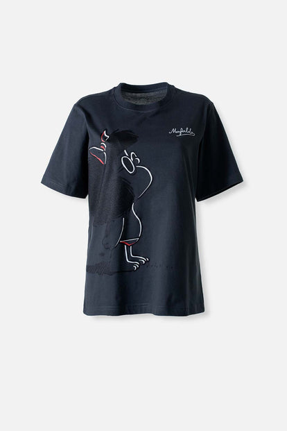  POLERA DE MAFALDA REGULAR FIT PARA MUJER