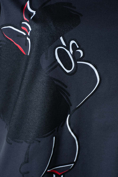  POLERA DE MAFALDA REGULAR FIT PARA MUJER