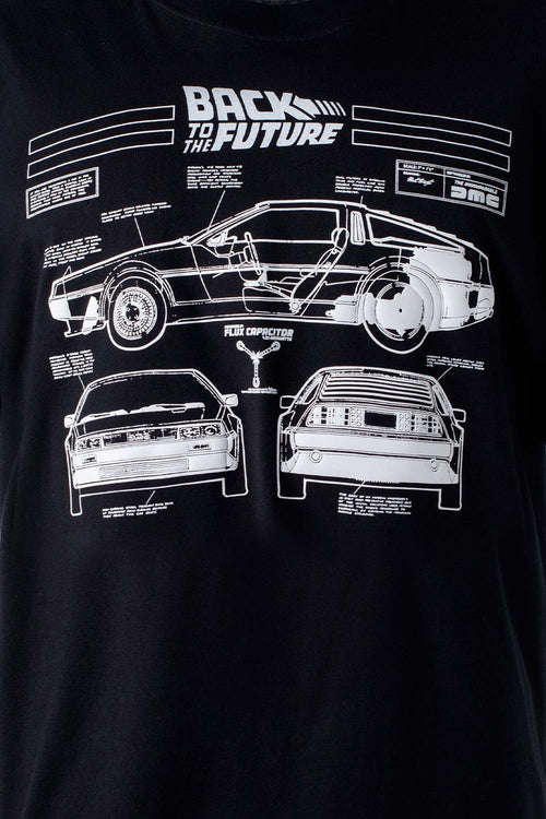 Card slide image -  POLERA DE BACK TO THE FUTURE REGULAR FIT GENERO NEUTRO