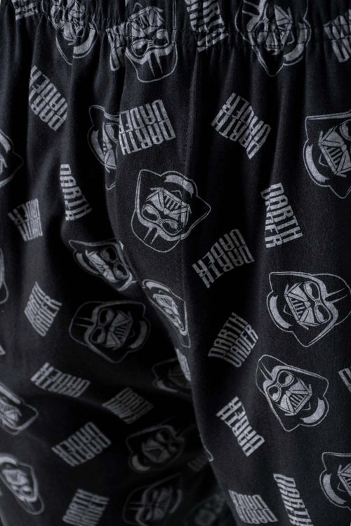 Card slide image -  PIJAMA DE STAR WARS DE PANTALÓN CORTO GRIS Y NEGRO PARA HOMBRE