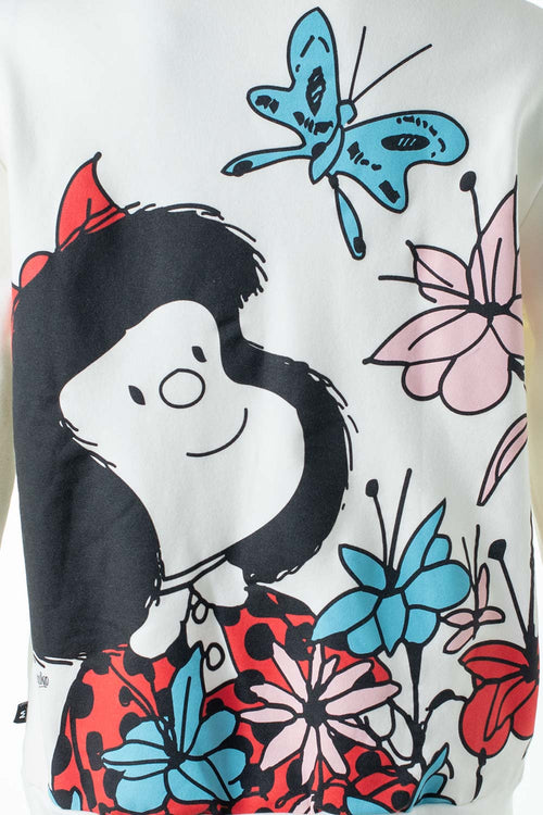 Card slide image -  POLERONES DE MAFALDA MARFIL DE DISEÑO ABIERTO PARA MUJER