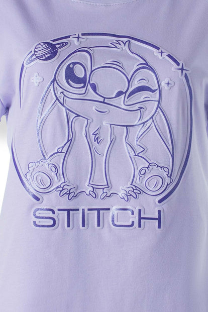  POLERA DE STITCH SLIM FIT PARA MUJER