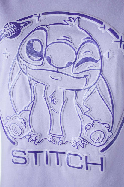  POLERA DE STITCH SLIM FIT PARA MUJER