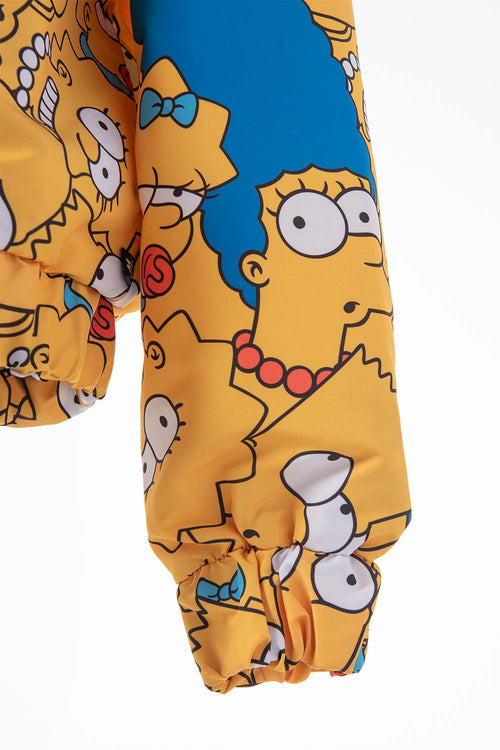 Card slide image -  CHAQUETA DE LOS SIMPSON CON CIERRE Y CAPUCHA AMARILLA PARA MUJER