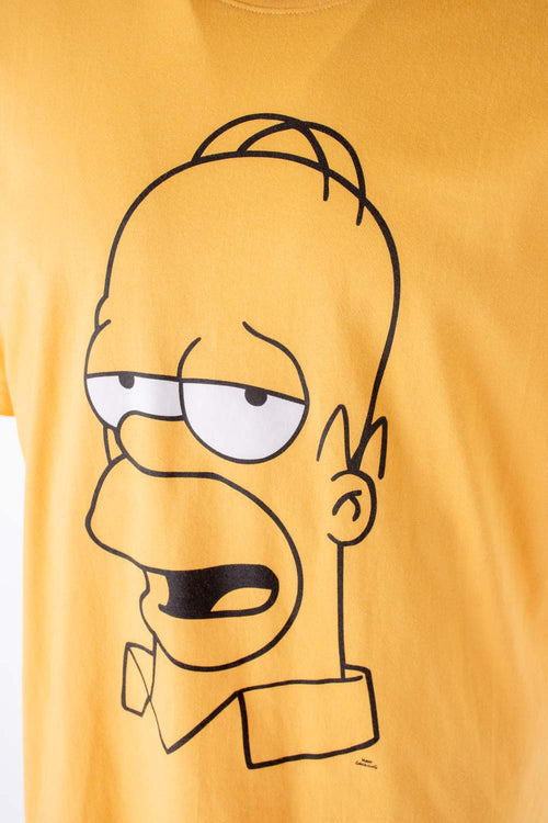 Card slide image -  POLERA  DE LOS SIMPSON AMARILLA MANGA CORTA PARA HOMBRE