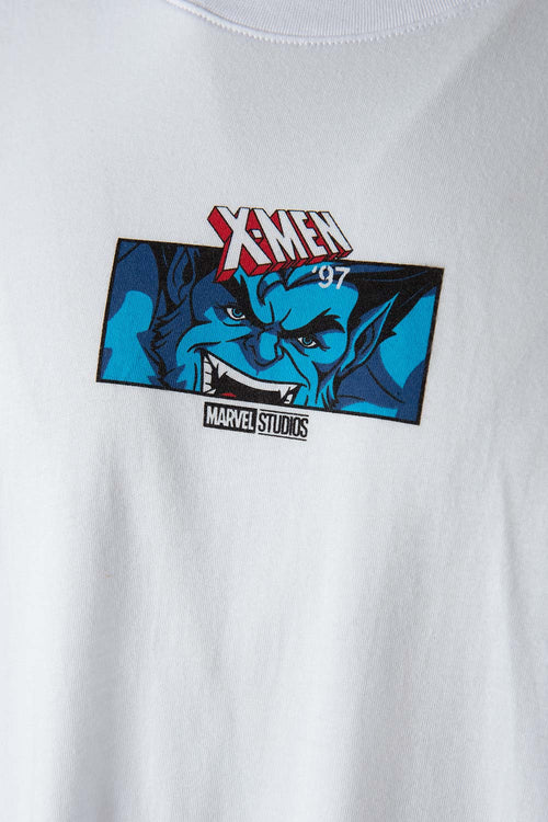 Card slide image -  POLERA  X-MEN MANGA CORTA BLANCA PARA HOMBRE
