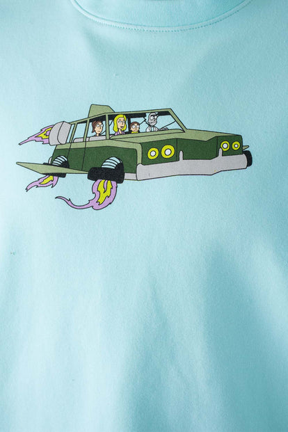  POLERONES DE RICK Y MORTY CERRADO AZUL PARA HOMBRE