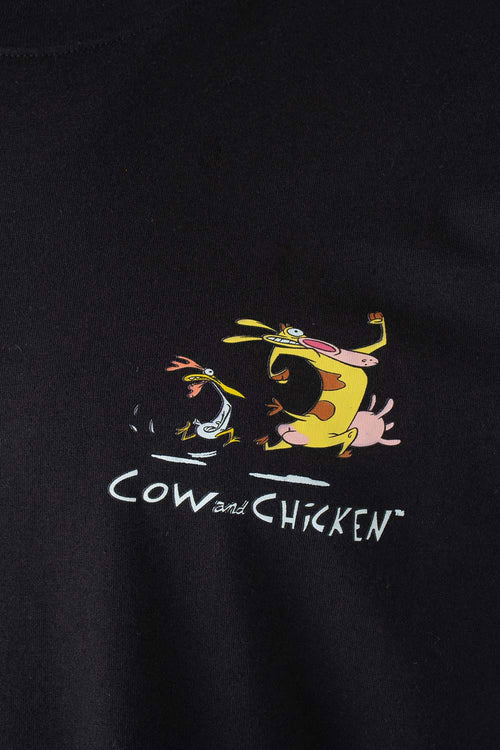 Card slide image -  POLERA  DE CARTOON NETWORK NEGRA MANGA CORTA PARA HOMBRE