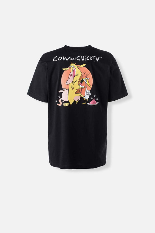 Card slide image -  POLERA  DE CARTOON NETWORK NEGRA MANGA CORTA PARA HOMBRE
