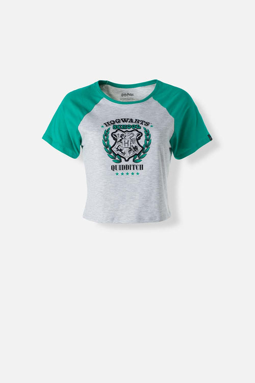 Card slide image -  POLERA  DE HARRY POTTER CROP TOP PARA MUJER