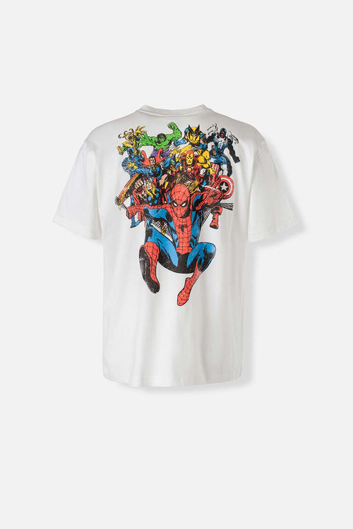 Card slide image -  POLERA  DE MARVEL MANGA CORTA MARFIL PARA HOMBRE