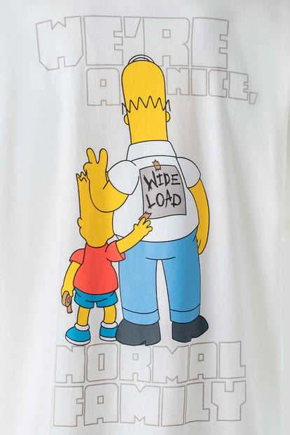  POLERA DE LOS SIMPSON REGULAR FIT PARA HOMBRE