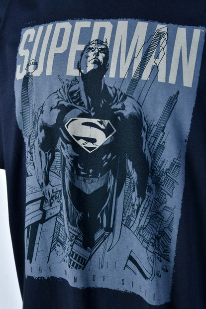  POLERA DE SUPERMAN REGULAR FIT PARA HOMBRE