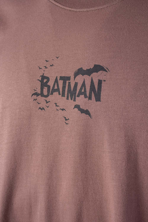 Card slide image -  POLERA  DE BATMAN MANGA CORTA SEPIA PARA HOMBRE