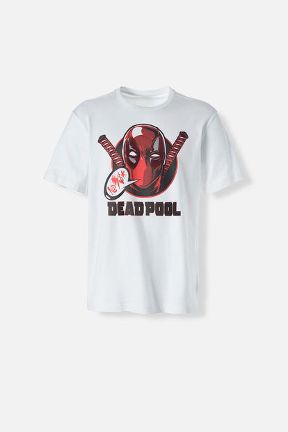  POLERA DE DEADPOOL REGULAR FIT PARA HOMBRE