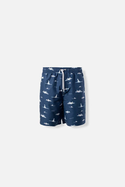  PANTALONETA DE BAÑO SIMPSONS CON CORDÓN PARA HOMBRE