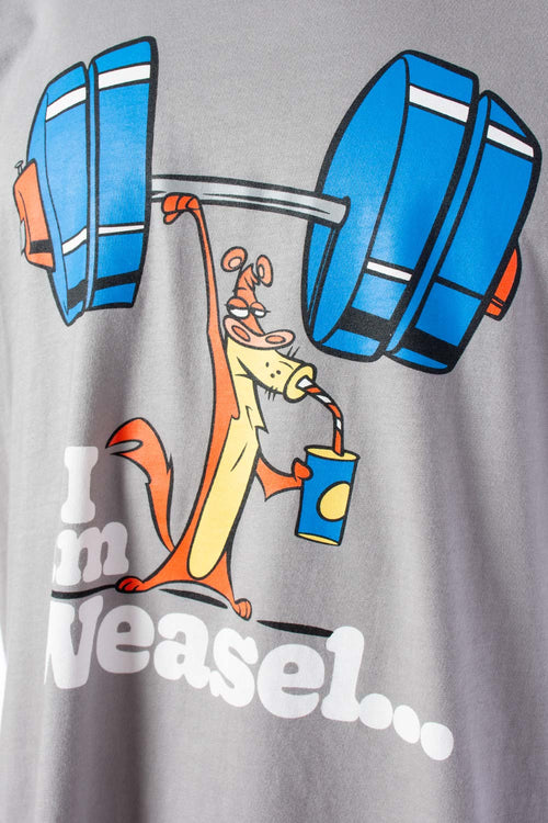 Card slide image -  POLERA  DE SOY LA COMADREJA GRIS MANGA CORTA PARA HOMBRE