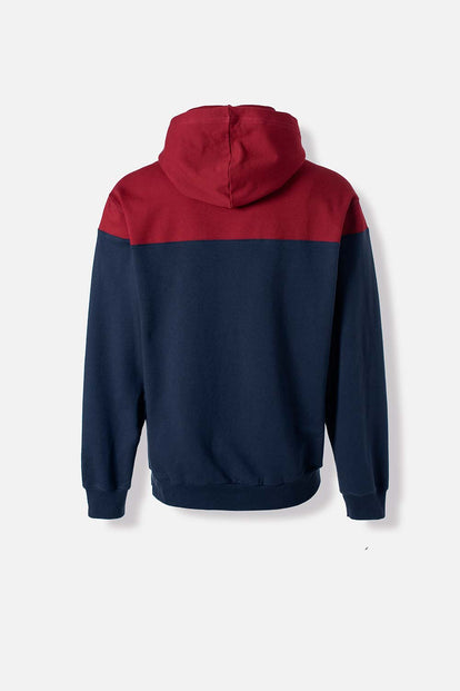  POLERONES DE SUPERMAN AZUL Y ROJO CON CAPUCHA PARA HOMBRE