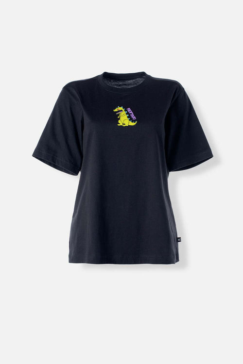Card slide image -  POLERA  RUGRATS MANGA CORTA NEGRA PARA MUJER