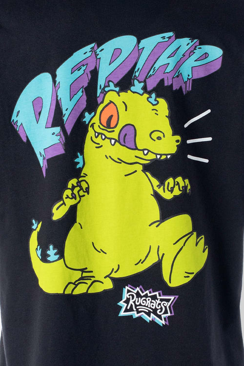 Card slide image -  POLERA  RUGRATS MANGA CORTA NEGRA PARA MUJER