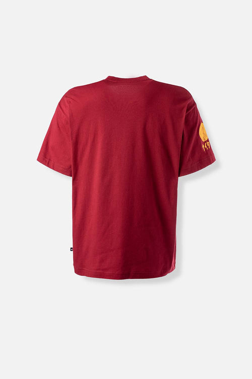 Card slide image -  POLERA  DE ONE PUNCH MAN MANGA CORTA ROJO BOSQUE PARA HOMBRE