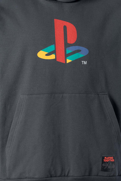  POLERONES DE PLAY STATION CERRADO GRIS PARA HOMBRE