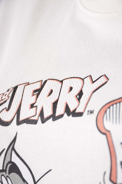  POLERA DE TOM Y JERRY REGULAR FIT PARA MUJER