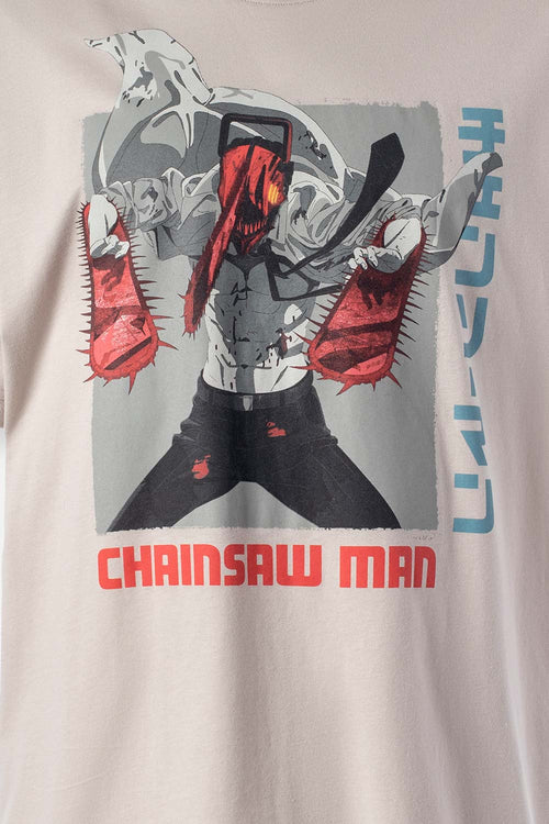 Card slide image -  POLERA DE CHAINSAW MAN RELAX FIT PARA HOMBRE
