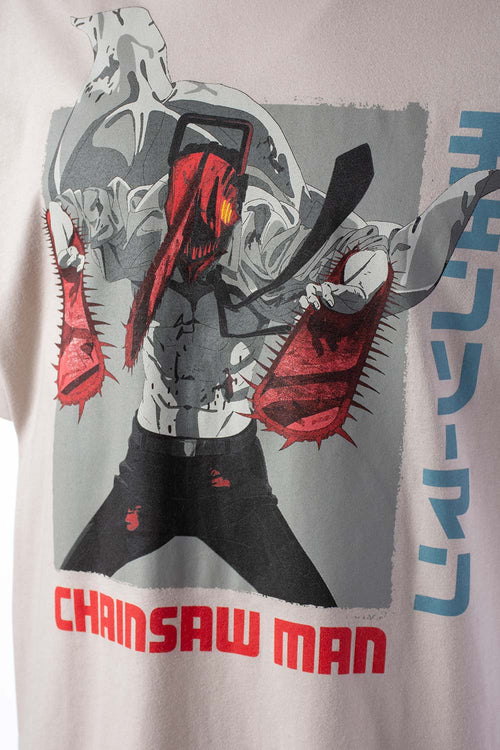 Card slide image -  POLERA DE CHAINSAW MAN RELAX FIT PARA HOMBRE