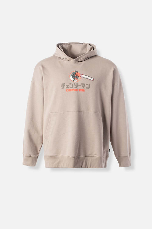 Card slide image -  POLERON DE CHAINSAW MAN CON CAPUCHA PARA HOMBRE