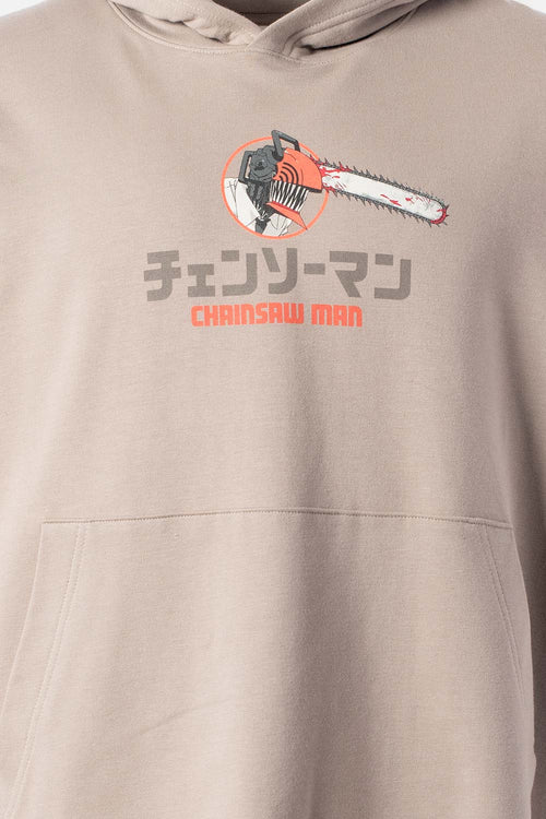 Card slide image -  POLERON DE CHAINSAW MAN CON CAPUCHA PARA HOMBRE