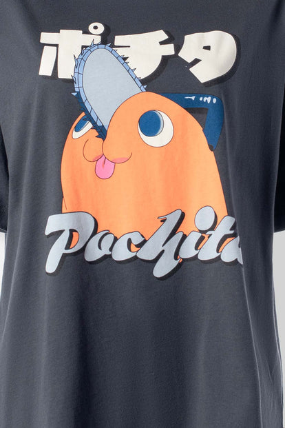  POLERA DE POCHITA RELAX FIT PARA MUJER