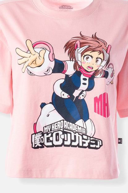  POLERA MY HERO ACADEMIA REGULAR FIT PARA MUJER