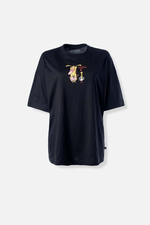Card slide image -  POLERA  DE LA VACA Y EL POLLITO OVERSIZED FIT PARA MUJER