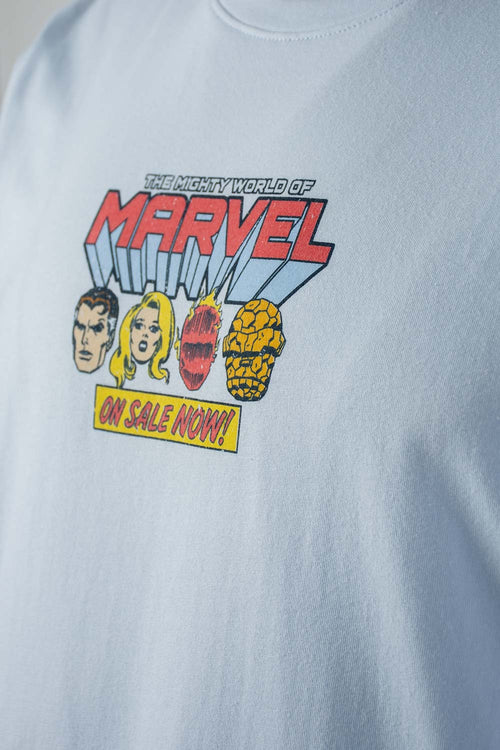 Card slide image -  POLERA  DE MARVEL MANGA CORTA AZUL PARA HOMBRE