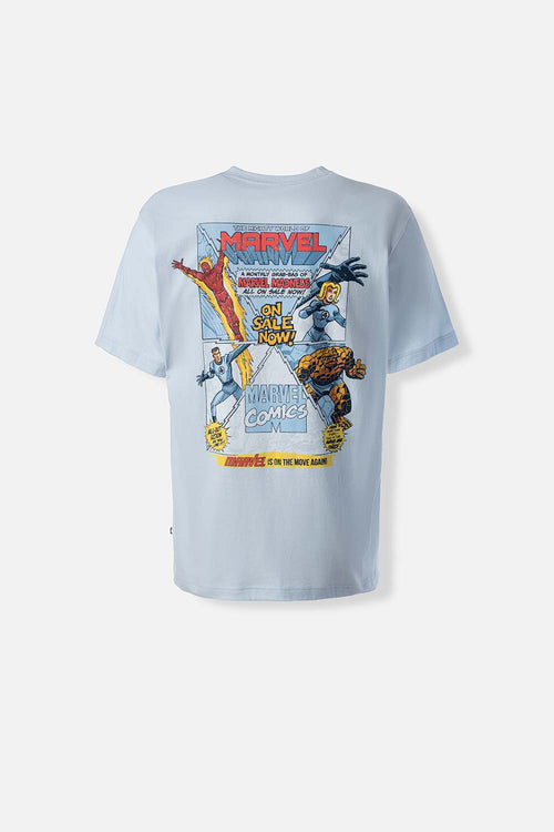 Card slide image -  POLERA  DE MARVEL MANGA CORTA AZUL PARA HOMBRE