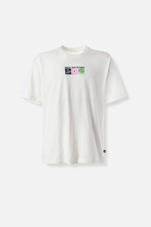 Card slide image -  POLERA  DE RICK Y MORTY RELAX FIT MARFIL PARA HOMBRE