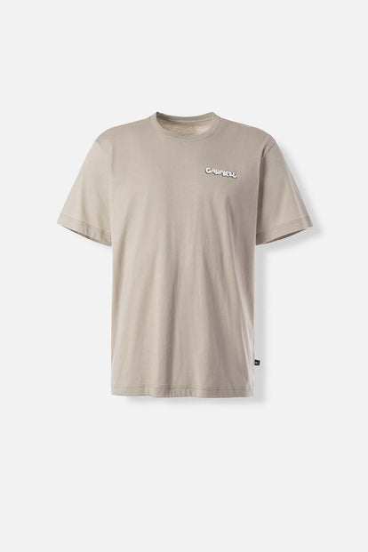  POLERA  DE GARFIELD REGULAR FIT VERDE ACEITUNA PARA HOMBRE