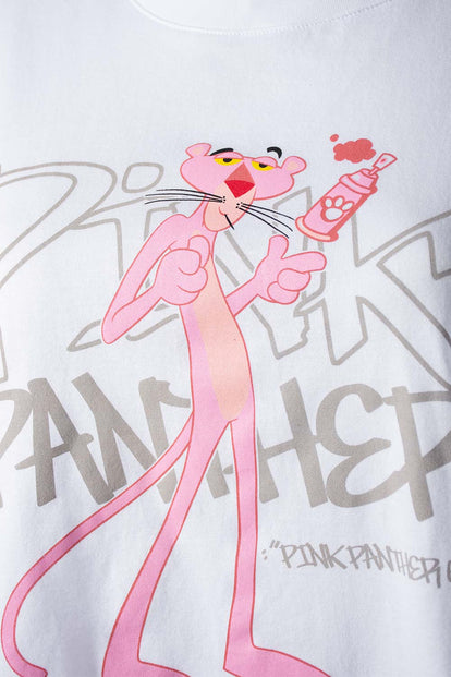  POLERA DE LA PANTERA ROSA BOXY FIT PARA MUJER