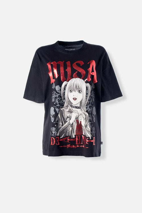 Card slide image -  POLERA DE DEATH NOTE OVERSIZED FIT PARA MUJER