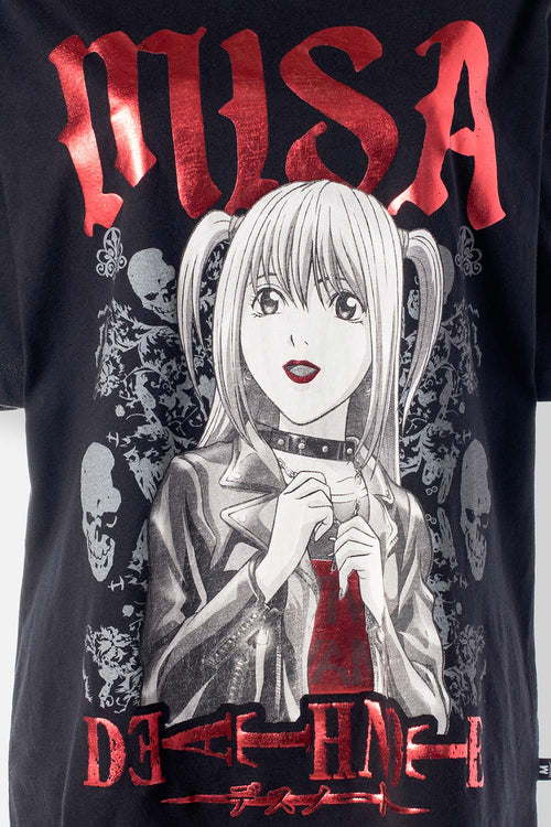Card slide image -  POLERA DE DEATH NOTE OVERSIZED FIT PARA MUJER