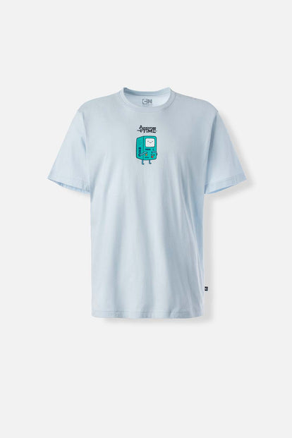  POLERA  DE ADVENTURE TIME REGULAR FIT PARA HOMBRE