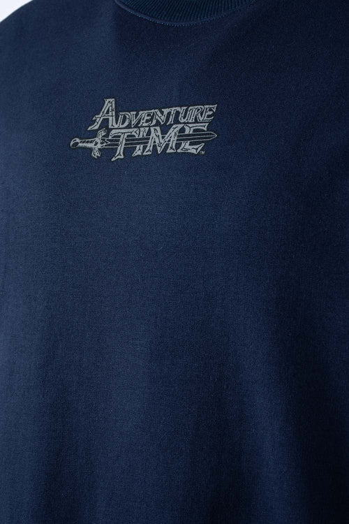 Card slide image -  POLERONES DE ADVENTURE TIME CERRADO AZUL PARA HOMBRE