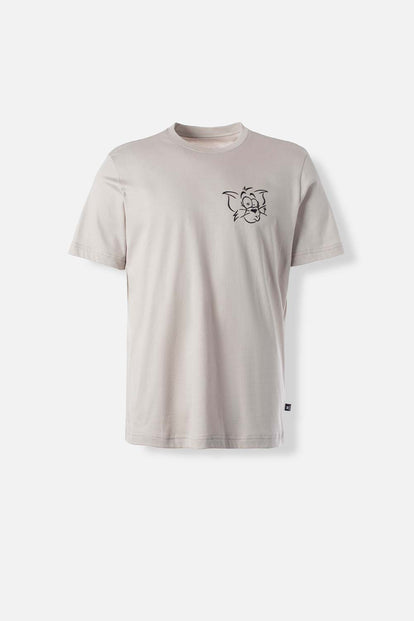  POLERA DE TOM Y JERRY REGULAR FIT PARA HOMBRE