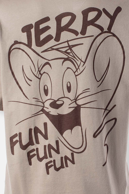  POLERA DE TOM Y JERRY REGULAR FIT PARA MUJER